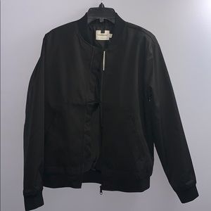 Mens Topman black bomber jacket MEDIUM